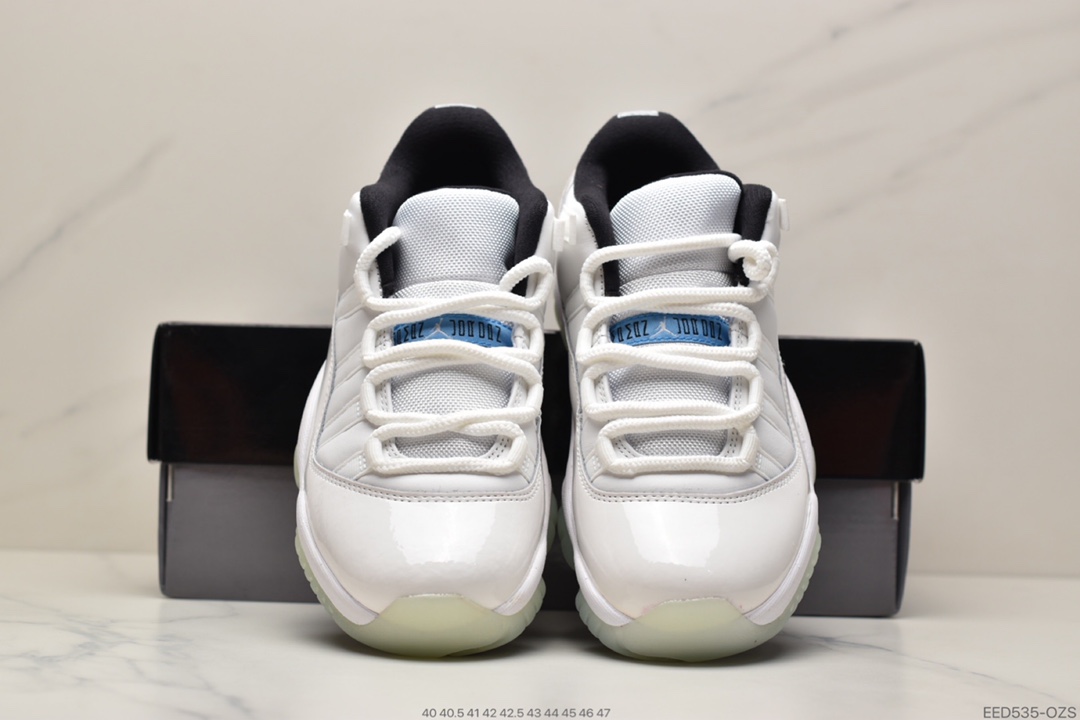 380 纯原版本 Air Jordan 11 Retro Low  ”Legend Blue” AJ11 低帮篮球鞋 AV2187-117