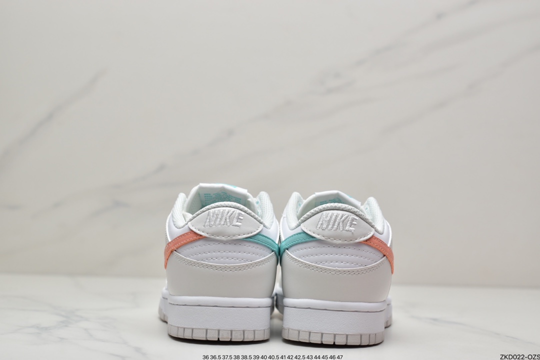 270 耐克SB低帮板鞋白灰桔绿Nike SB Dunk Low Pro CW1590-101-莆田鞋,莆田鞋货源,高仿鞋,高仿鞋货源,安福档口,莆田高仿鞋,莆田鞋批发,高仿鞋批发,莆田高仿运动鞋,高仿运动鞋,莆田运动鞋 270 耐克SB低帮板鞋白灰桔绿Nike SB Dunk Low Pro CW1590-101