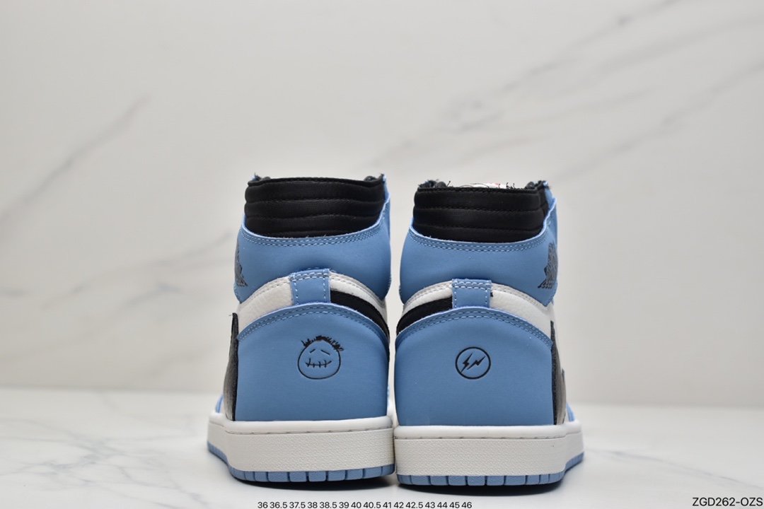 290 北卡蓝 Fragment x Travis Scott x Air Jordan 1 重磅联名 DH3277-109