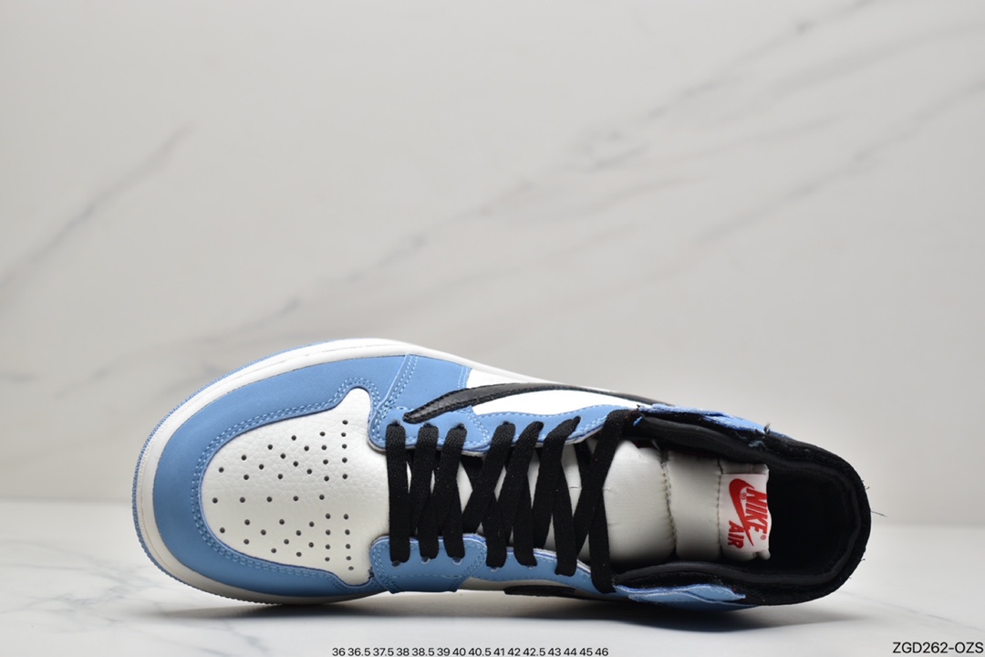 290 北卡蓝 Fragment x Travis Scott x Air Jordan 1 重磅联名 DH3277-109