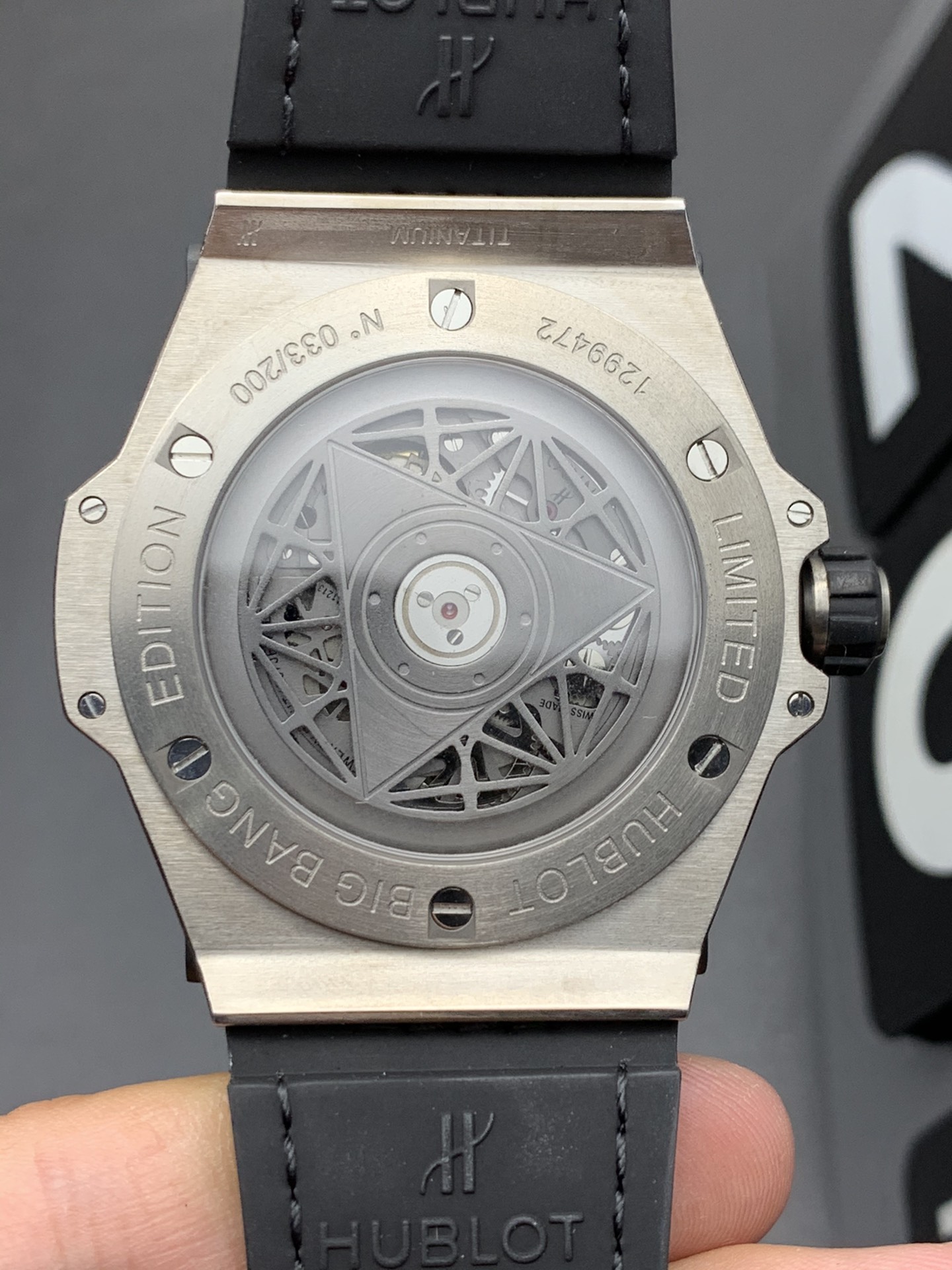 Hublot WWF 钛刺青