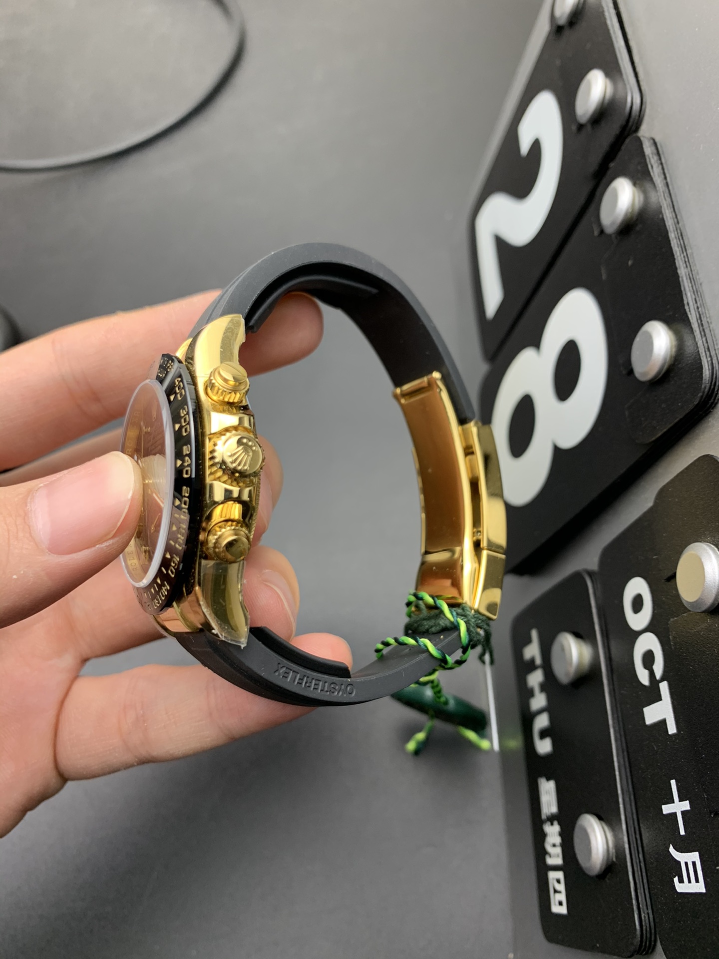 Rolex 7750黑金迪