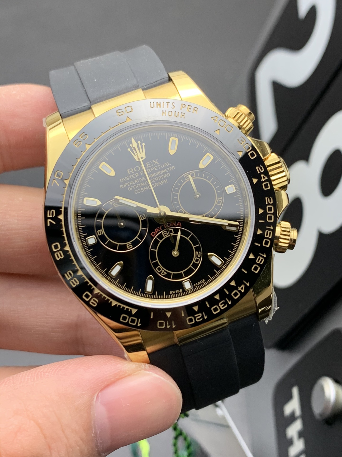 Rolex 7750黑金迪