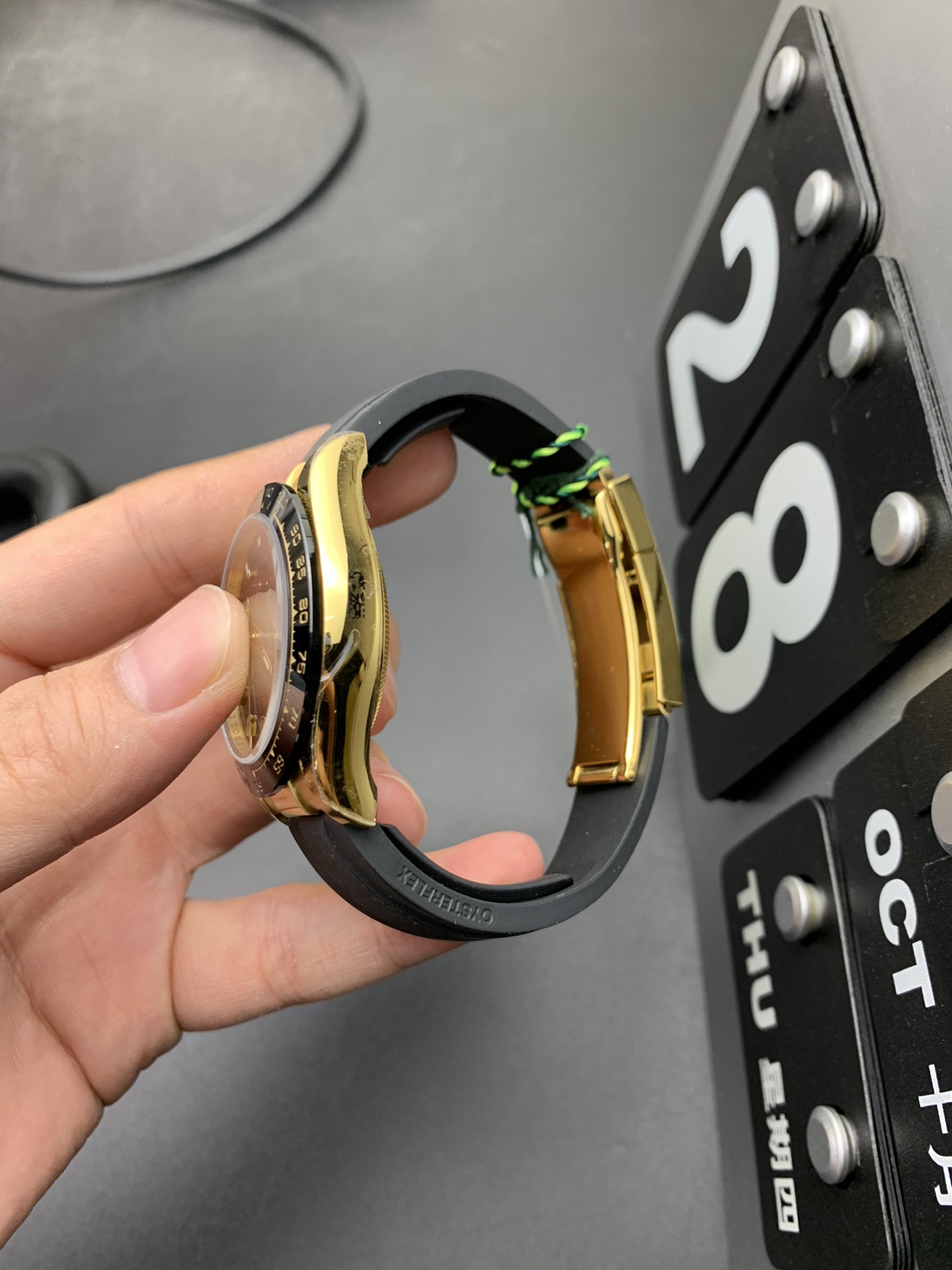 Rolex 7750黑金迪