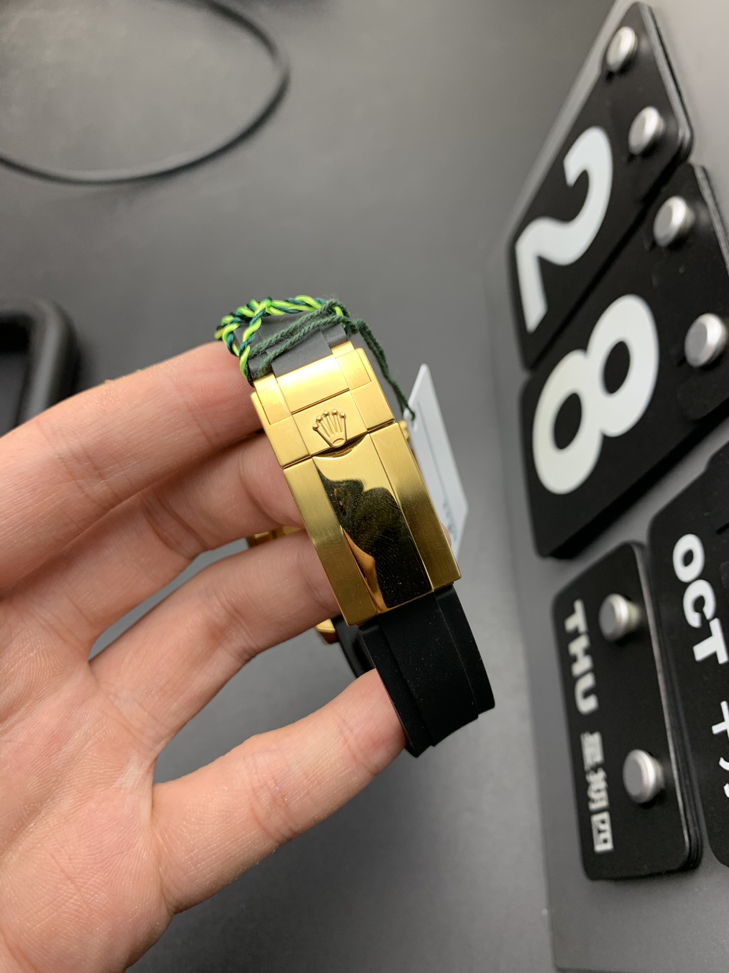 Rolex 7750黑金迪