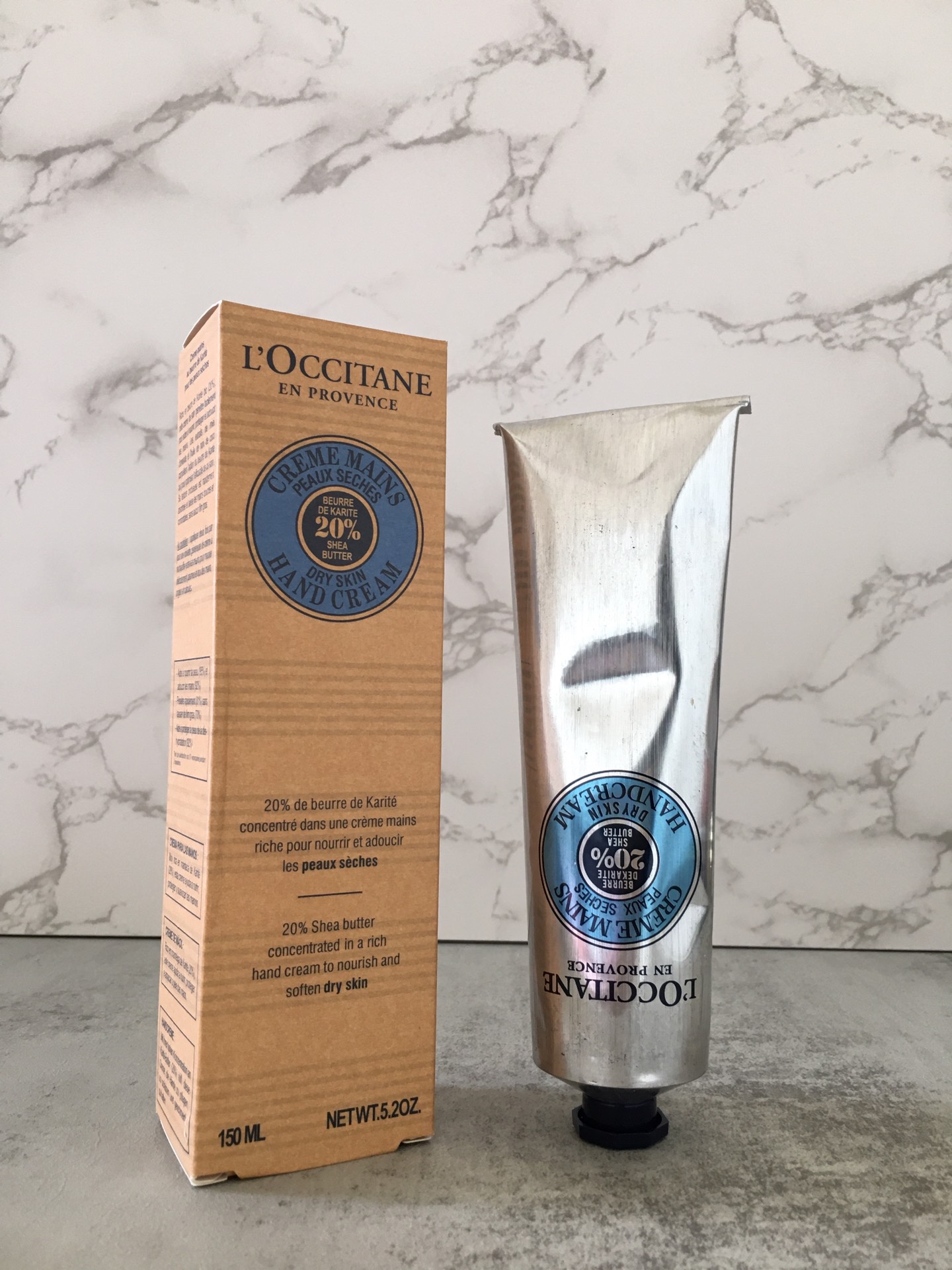 L'Occitane Shea Butter Hand Cream 150ml - Nourishing and Moisturizing 2 i1635398722 9662 0