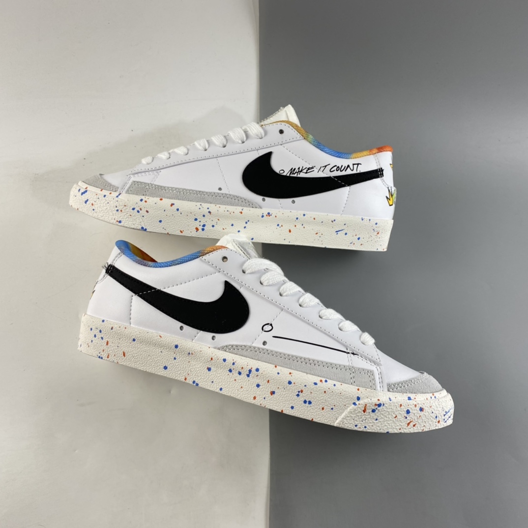P150  NIKE Blazer Low ’77 Vintage 开拓者皮面低帮休闲板鞋 DJ4279-101