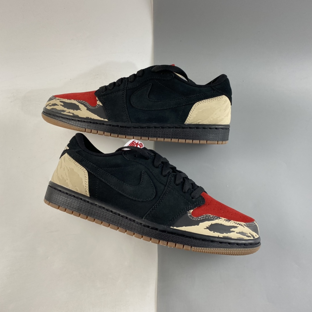 P320  SoleFly x Air Jordan 1 Low ” Carnivore ” AJ1乔1低帮联名款文化篮球鞋DN3400-001