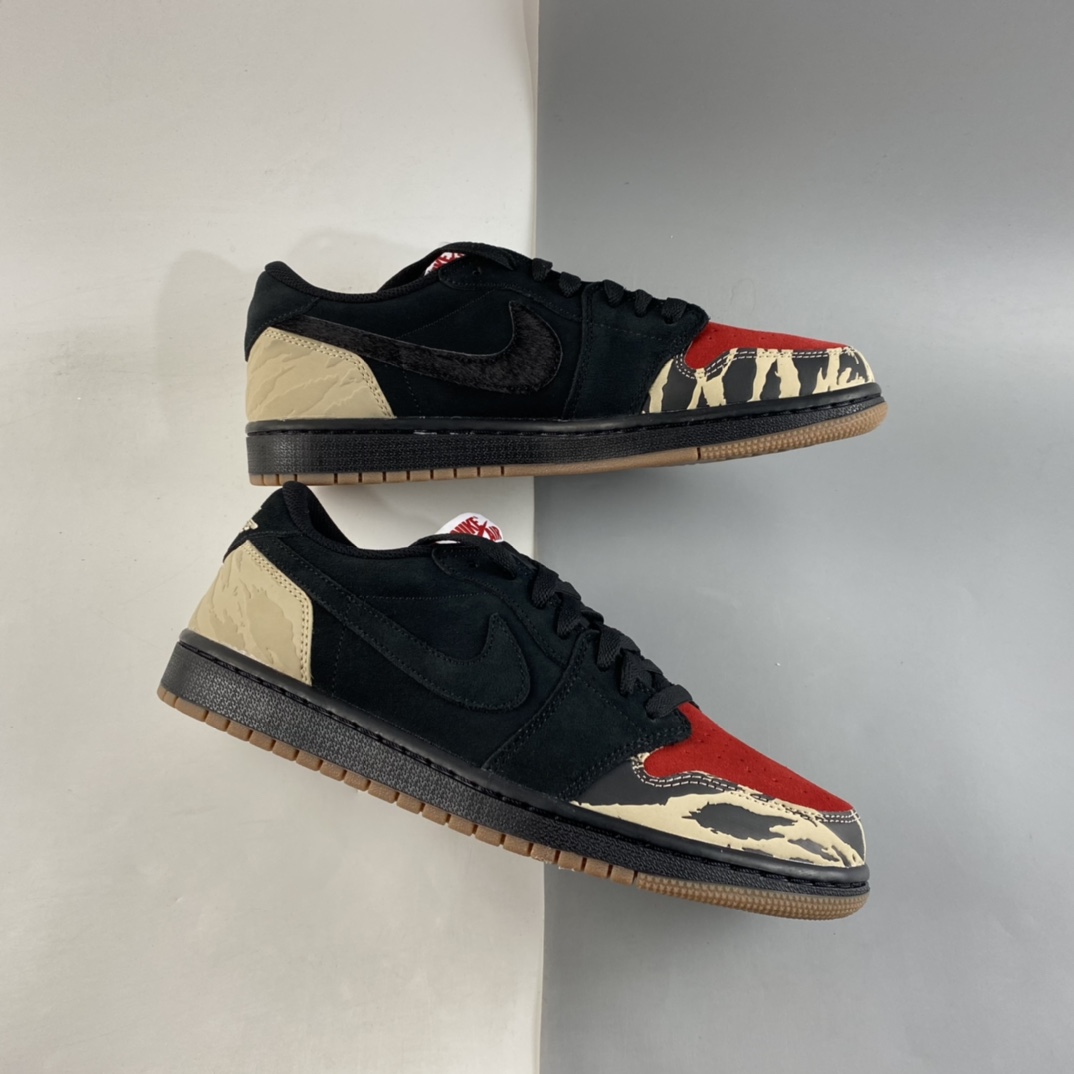 P320  SoleFly x Air Jordan 1 Low ” Carnivore ” AJ1乔1低帮联名款文化篮球鞋DN3400-001
