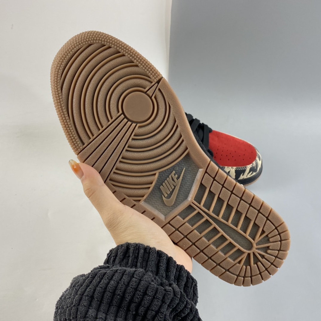 P320  SoleFly x Air Jordan 1 Low ” Carnivore ” AJ1乔1低帮联名款文化篮球鞋DN3400-001
