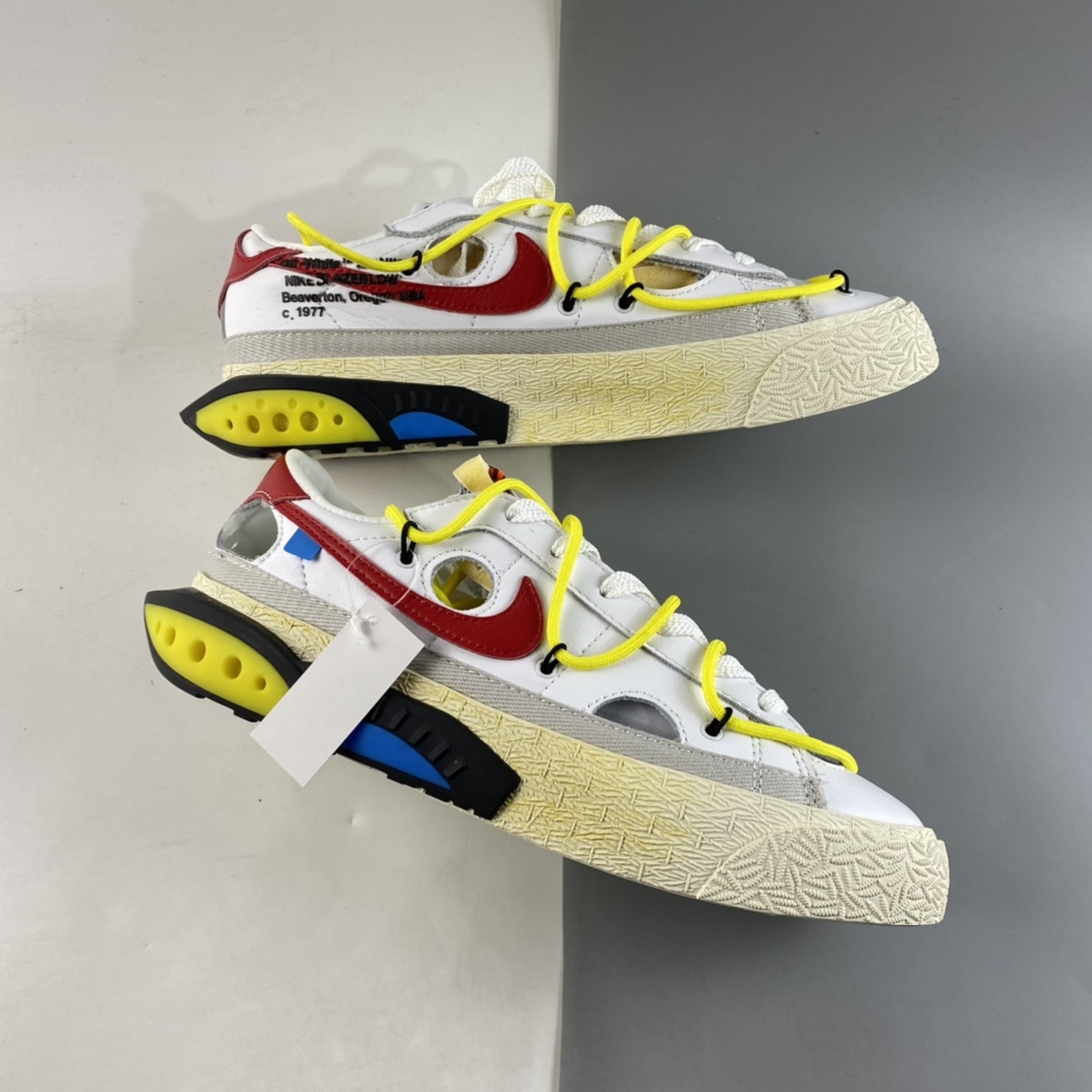 P320  Off-White x Nike Blazer Low 休闲运动板鞋 DH7863-100