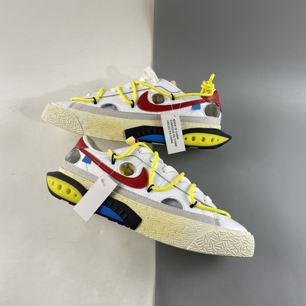 P320  Off-White x Nike Blazer Low 休闲运动板鞋 DH7863-100