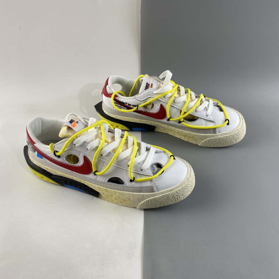 P320  Off-White x Nike Blazer Low 休闲运动板鞋 DH7863-100