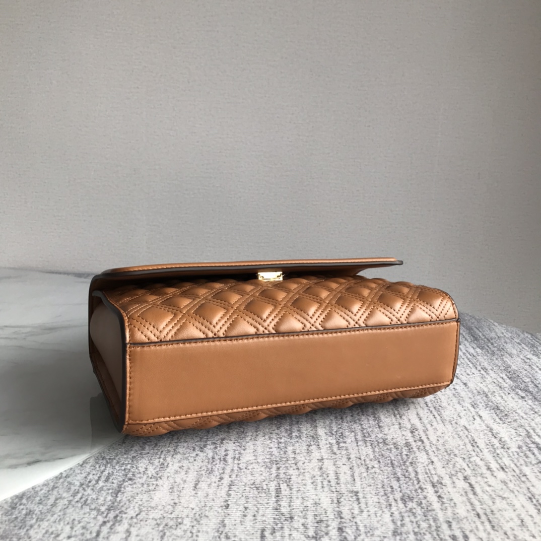 Tory Burch ～新款大号棕色Tory Burch新版 Fleming