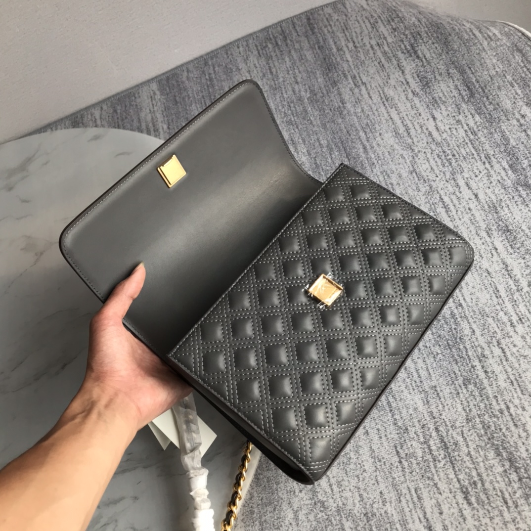 Tory Burch ～新款大号深灰Tory Burch新版 Fleming