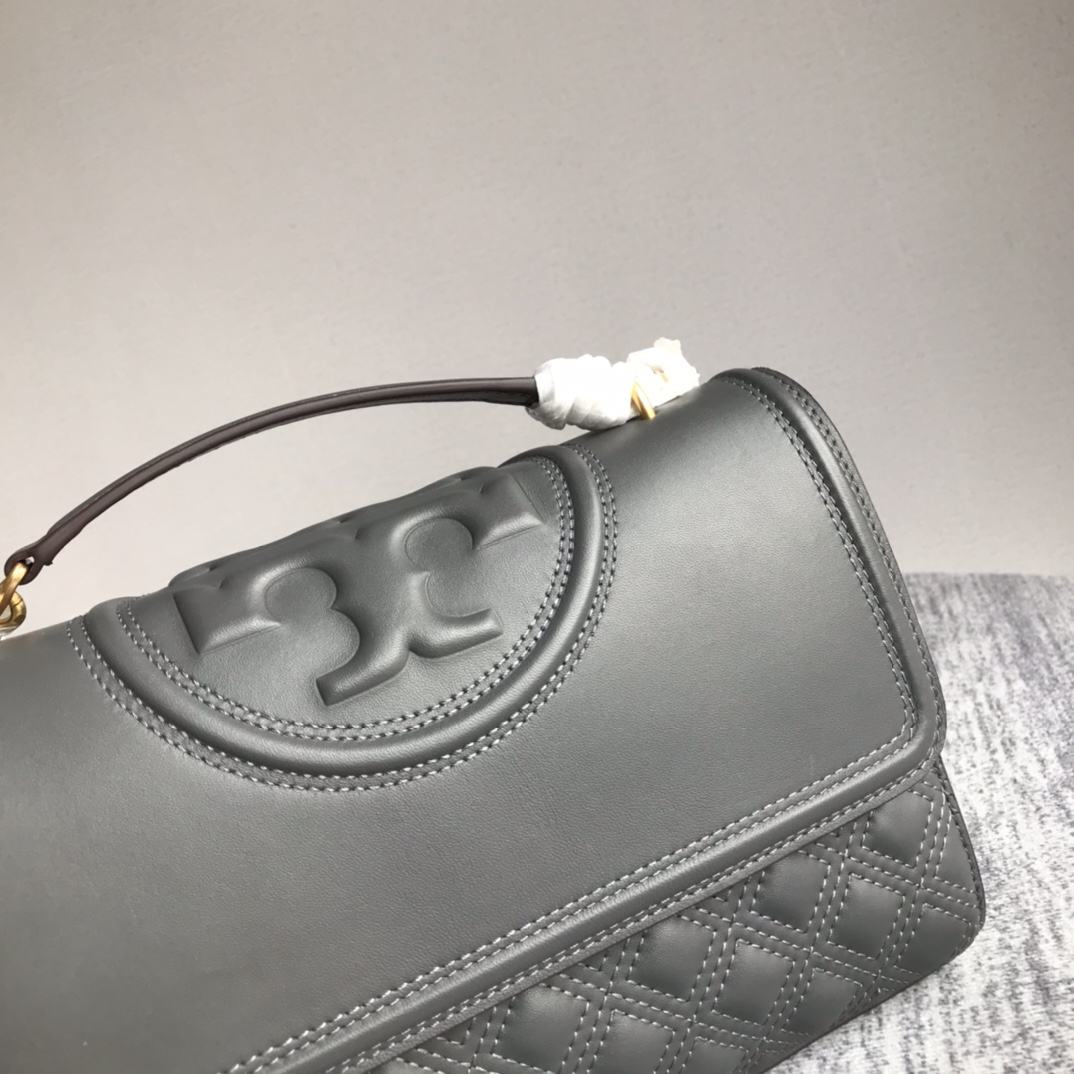 Tory Burch ～新款大号深灰Tory Burch新版 Fleming