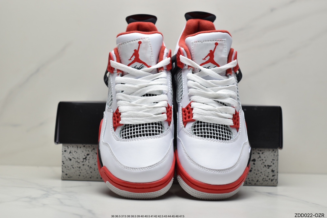 230 圣日耳曼PSG x Nike Air Jordan 4 ”Fire Red” 白黑红火焰红DC7770-160