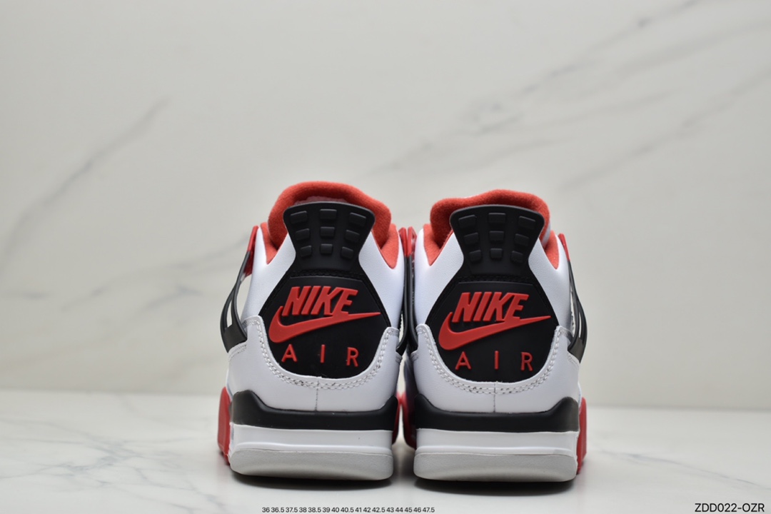 230 圣日耳曼PSG x Nike Air Jordan 4 ”Fire Red” 白黑红火焰红DC7770-160