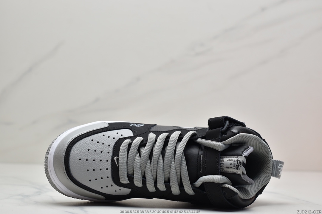 240 耐克Nike Air Force 1 Premium Mid 影子灰配色 BQ6819-008