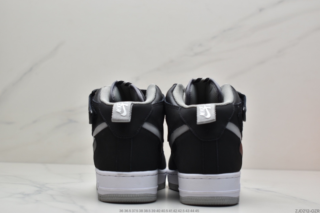 240 耐克Nike Air Force 1 Premium Mid 影子灰配色 BQ6819-008