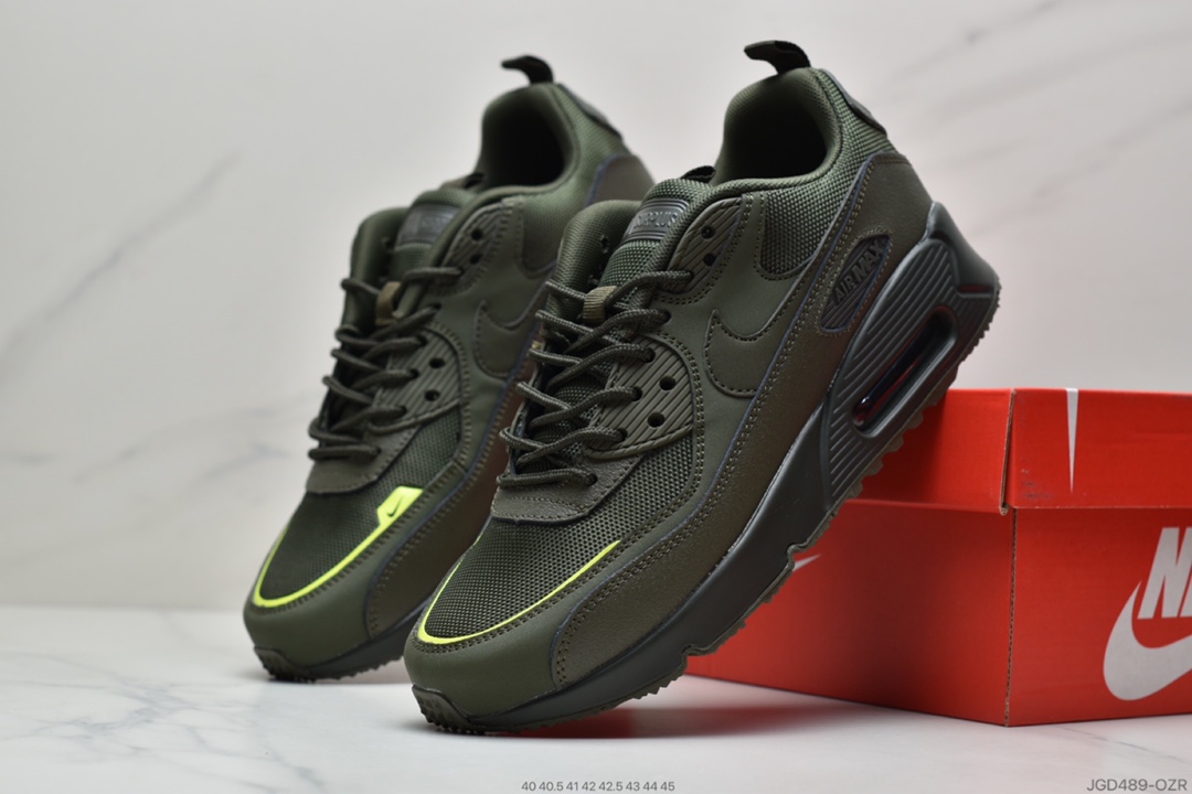 180 耐克AIR MAX 90 SURPLUS耐克气垫 皮面网面 CQ7743-200
