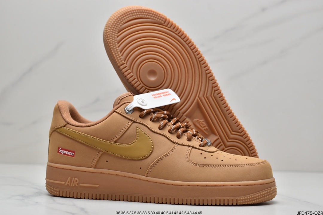 170 耐克Supreme x NIKE Air Force 1 Low SUP联名板鞋 DN1555-200