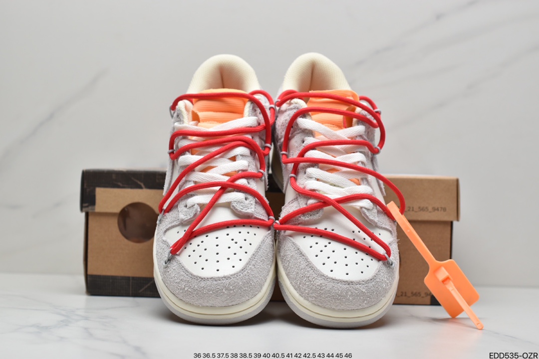 340 Off-White x Nike SB Dunk Low”The 50”OW联名 DJ0950-119