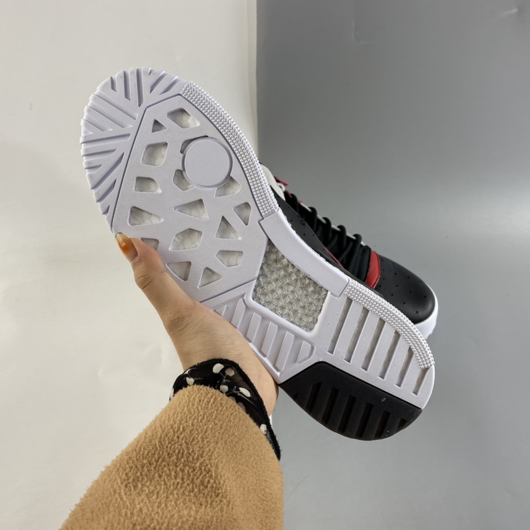 P240  Adidas  Rivalry RM Chi Boost 条纹撞色厚底高帮休闲板鞋EH2181