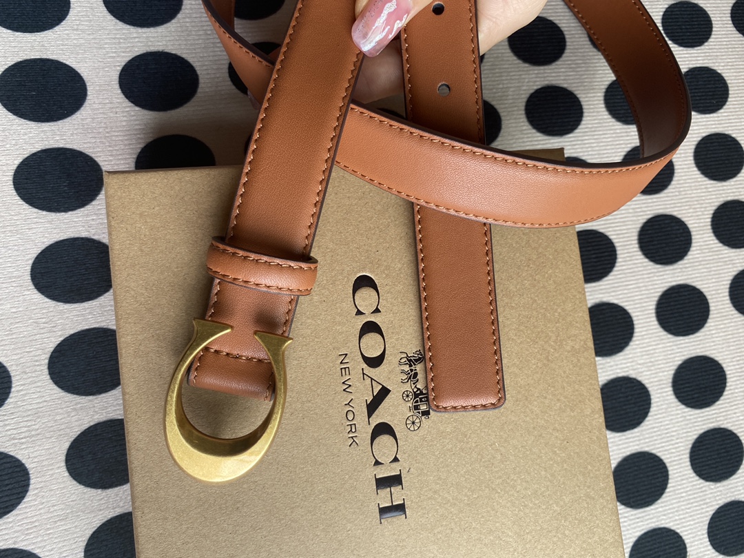 Coach ～新款 到货了coach蔻驰F83960腰带——终于
