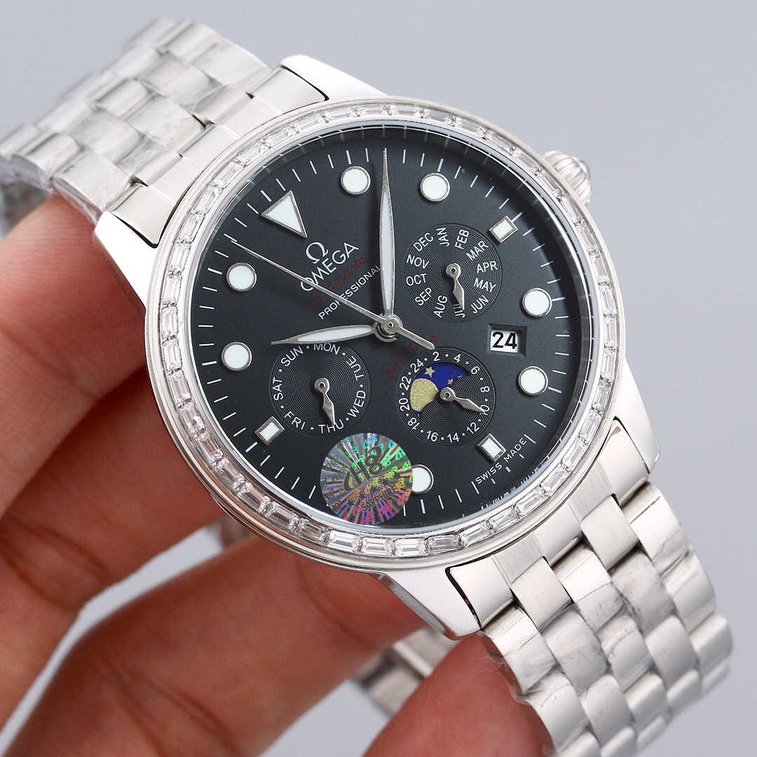 High-End White and Gold Steel Watch with Advanced Features and Quality Craftsmanship - 图片 5