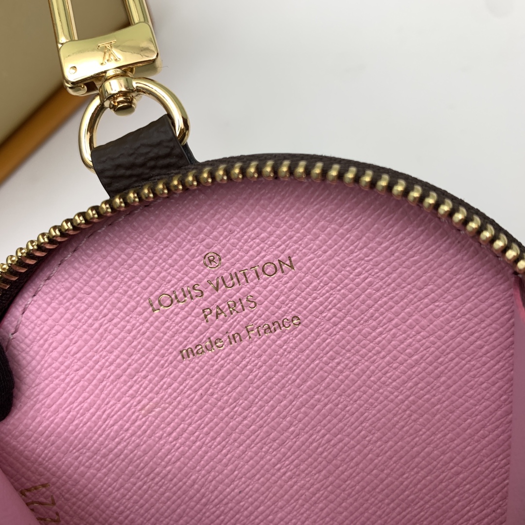 Top Quality] M80864 Round Coin Purse, crafted in Monogram canvas adorned - Bag 5