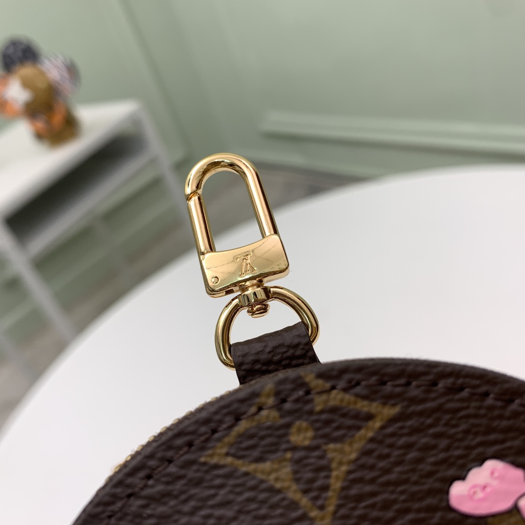 Top Quality] M80864 Round Coin Purse, crafted in Monogram canvas adorned - Bag 6