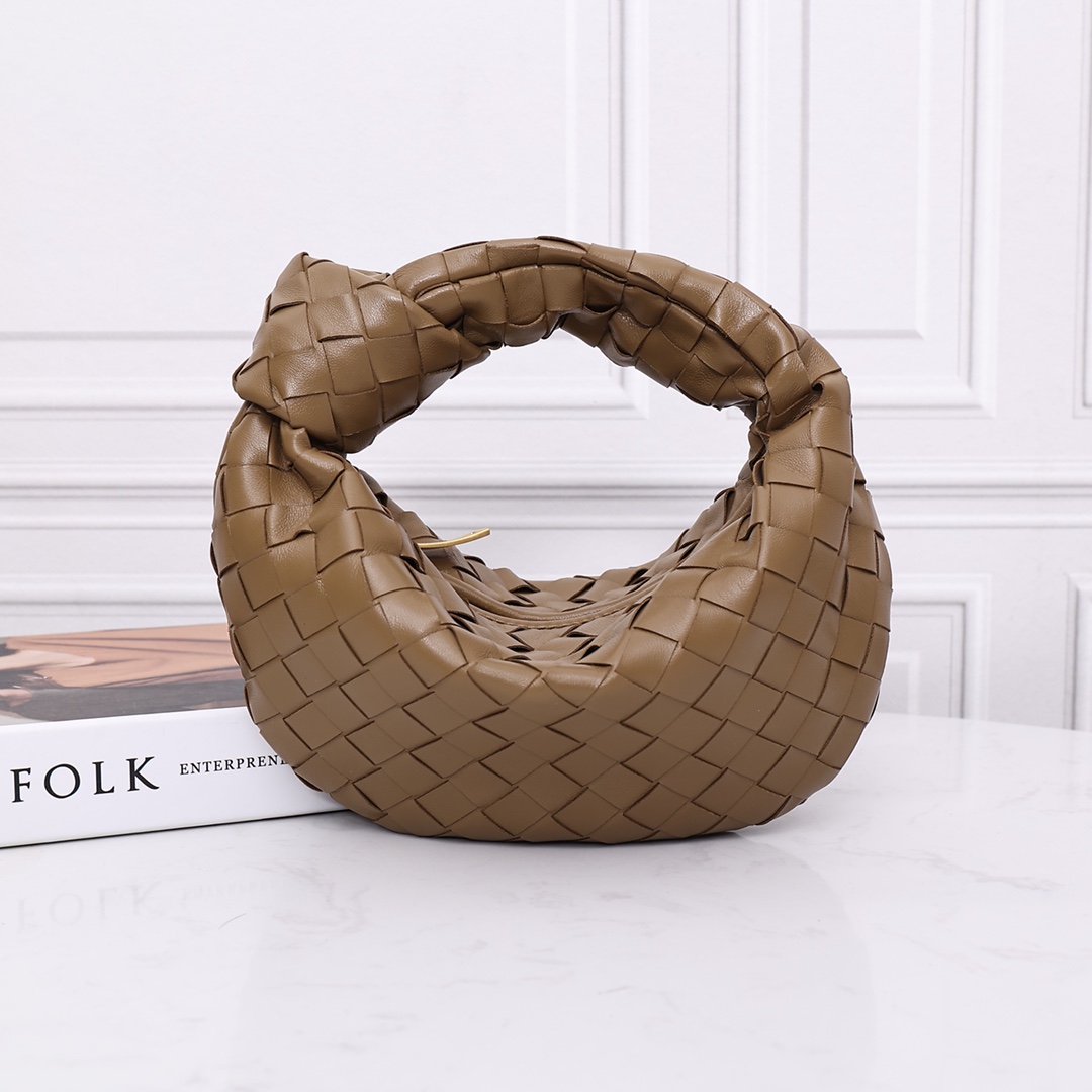 Bottega Veneta sac à main hobo en cuir d'agneau tressé avec nœud