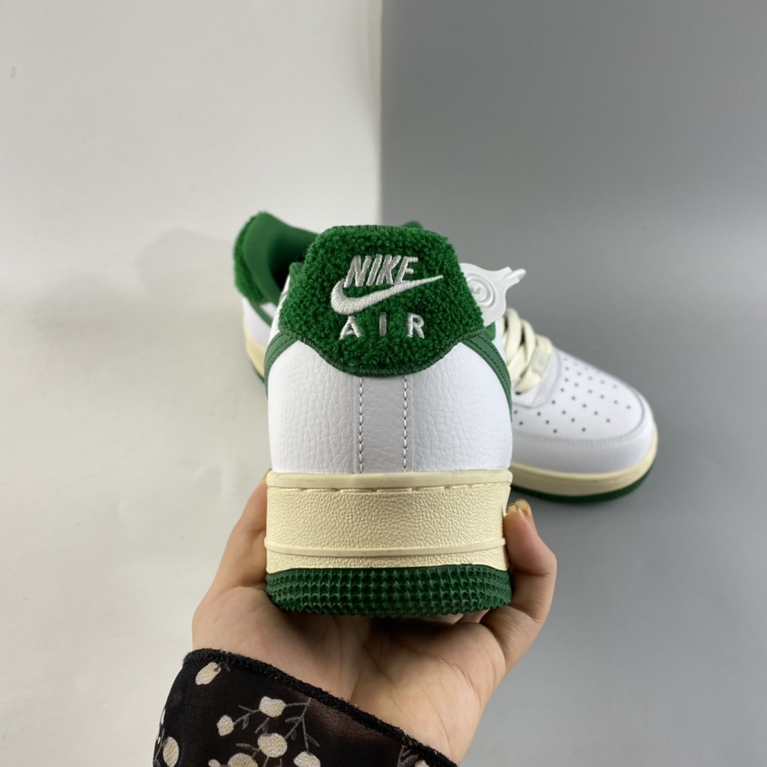P200  NIKE Air Force 1’07 空军一号帆白绿低帮休闲板鞋 DO5220-131