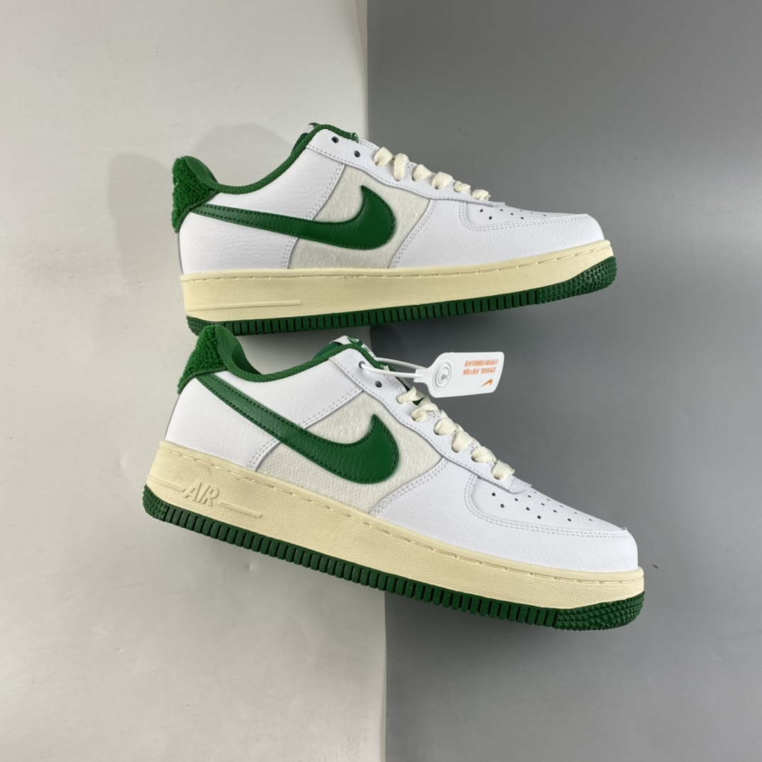 P200  NIKE Air Force 1’07 空军一号帆白绿低帮休闲板鞋 DO5220-131
