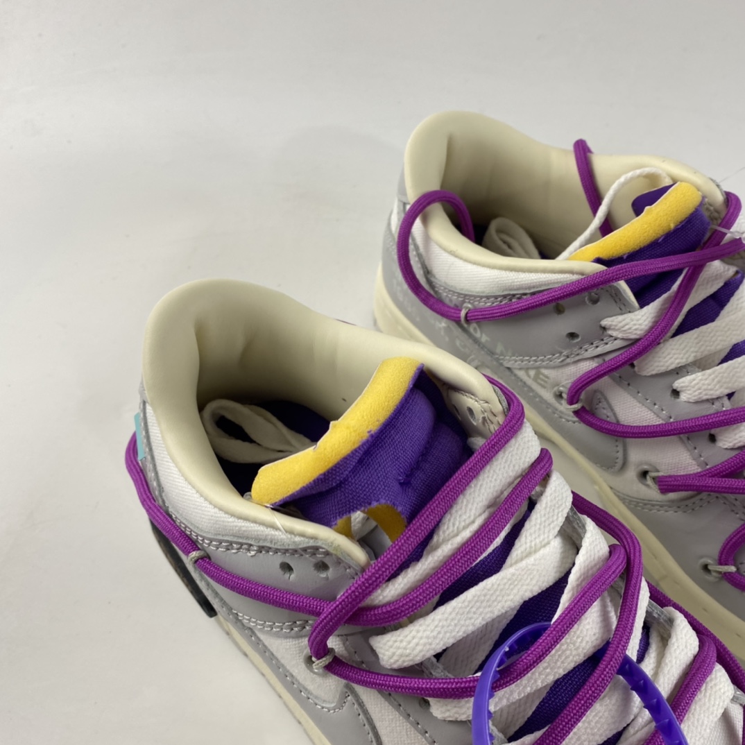P360  VIRGIL ABLOH设计师独立品牌Off-White x Nike SB Dunk Low”The 50”扣篮板鞋 DM1602-111