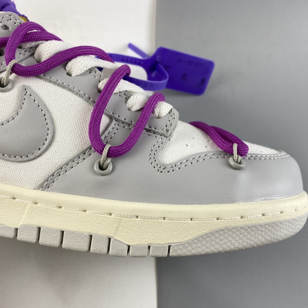 P360  VIRGIL ABLOH设计师独立品牌Off-White x Nike SB Dunk Low”The 50”扣篮板鞋 DM1602-111