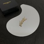 Yves Saint Laurent Jewelry Brooch Yellow Brass