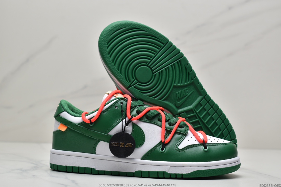 340 OFF-WHITE x Futura x Nike Dunk Low 三方联名 CT0856-600