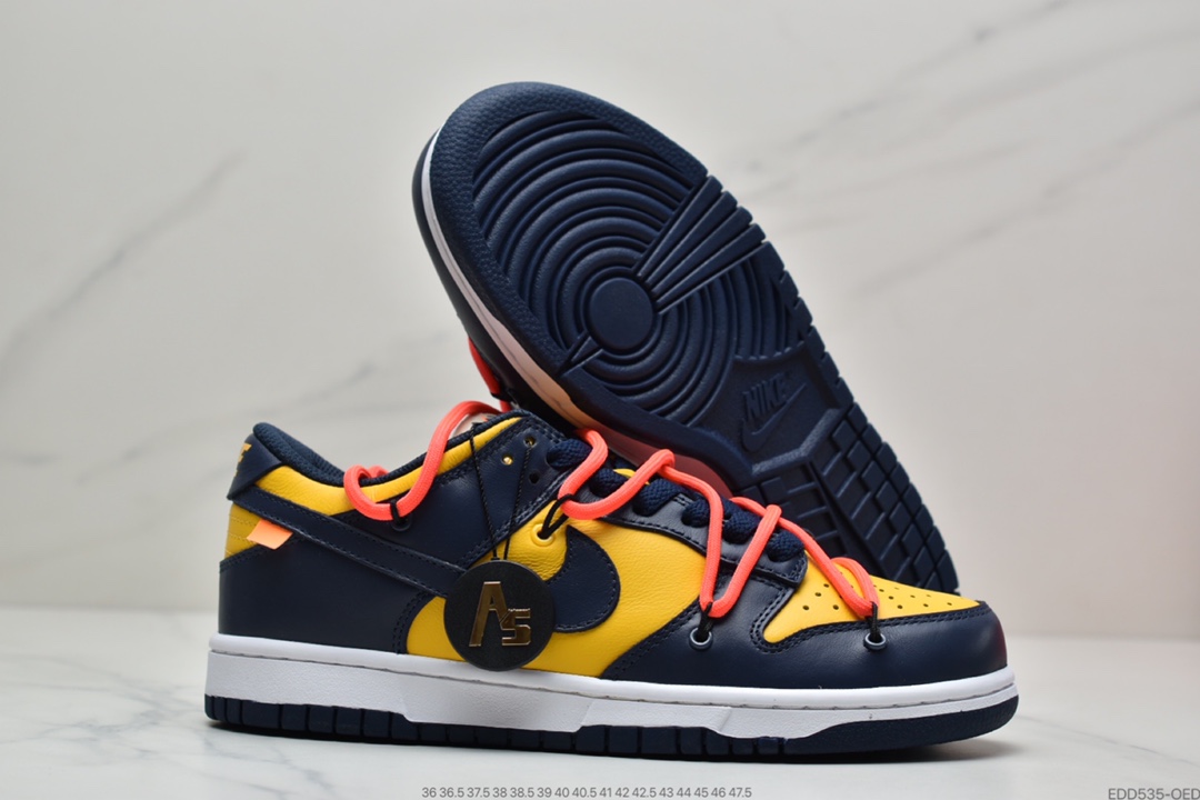 340 OFF-WHITE x Futura x Nike Dunk Low 三方联名 CT0856-600