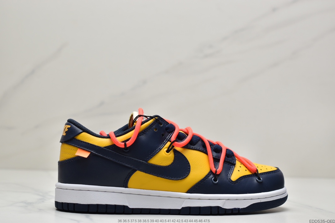 340 OFF-WHITE x Futura x Nike Dunk Low 三方联名 CT0856-600