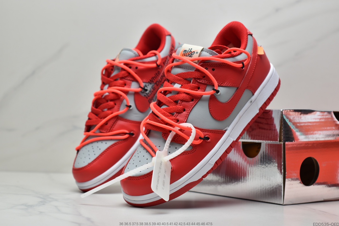 340 OFF-WHITE x Futura x Nike Dunk Low 三方联名 CT0856-600