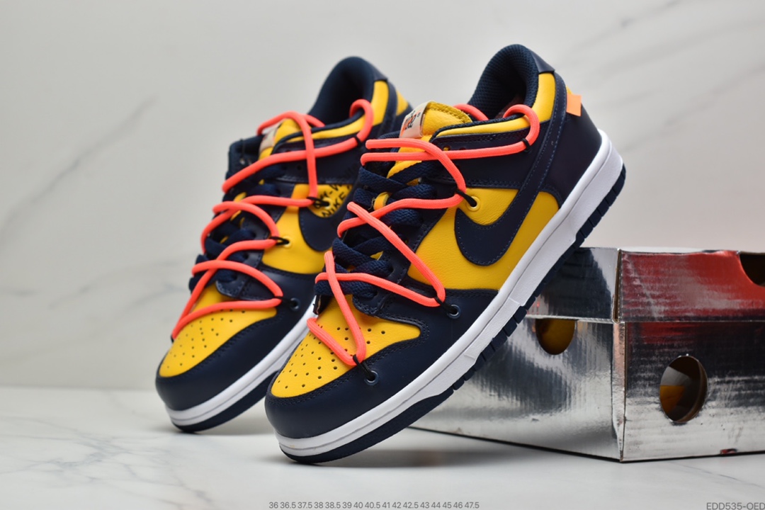 340 OFF-WHITE x Futura x Nike Dunk Low 三方联名 CT0856-600