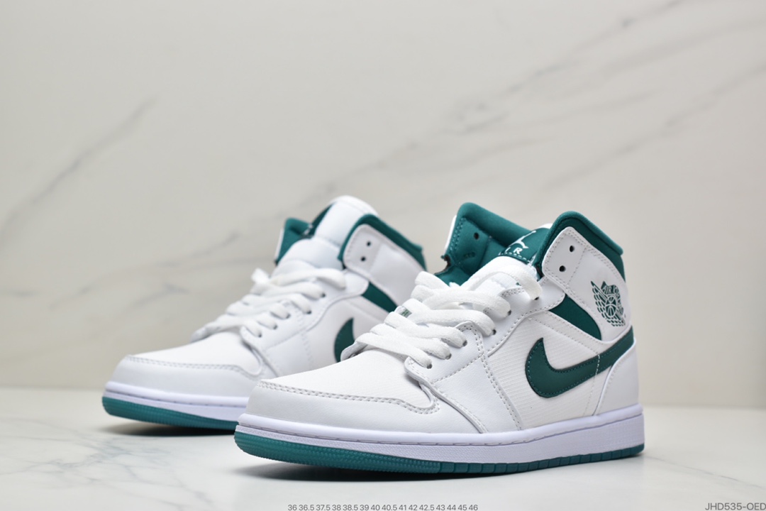 190 乔丹中帮 黑橙丝绸 Air Jordan Mid 大黄蜂鞋面CD6759-103