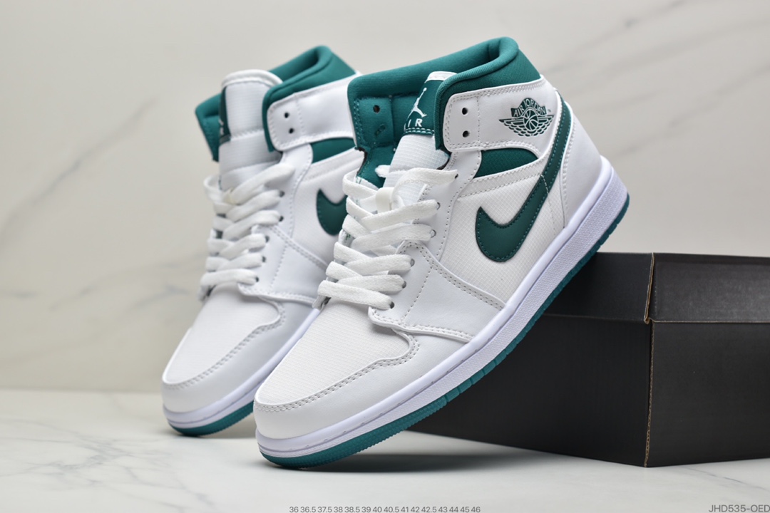 190 乔丹中帮 黑橙丝绸 Air Jordan Mid 大黄蜂鞋面CD6759-103