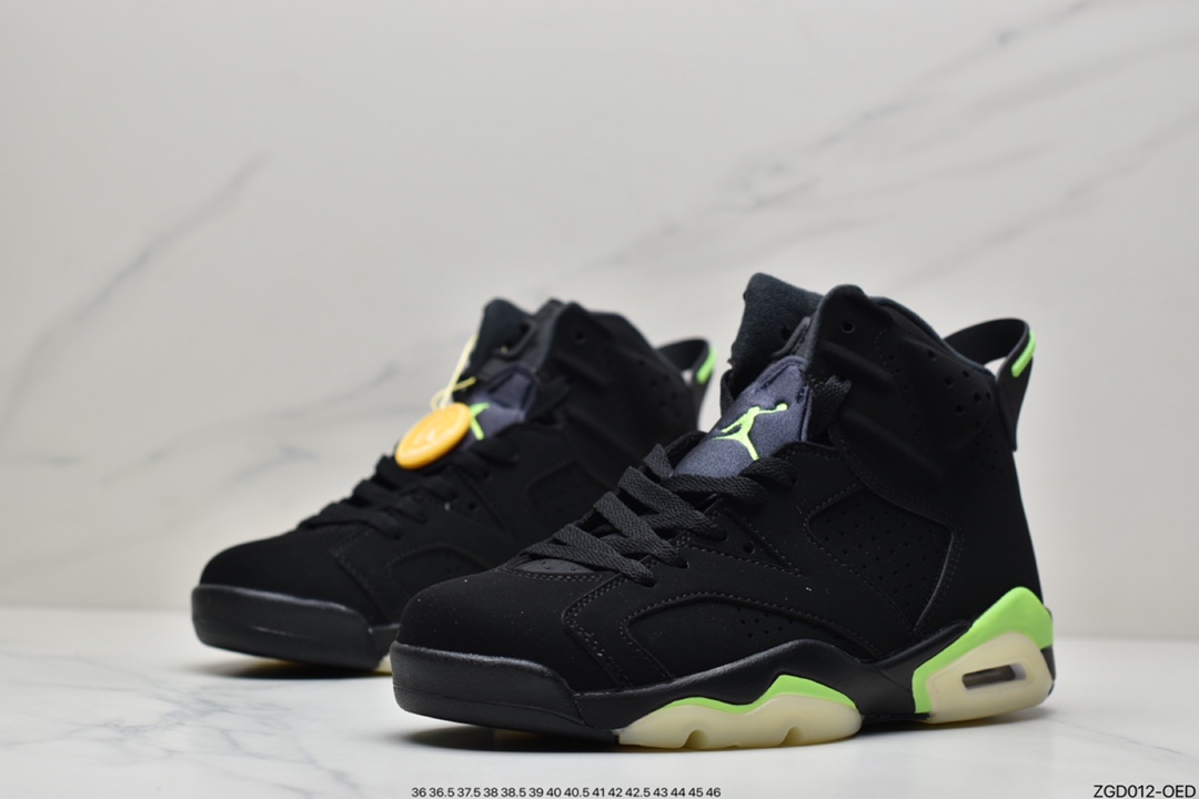 290  Air Jordan 6 “DMP” Retro黑绿象征着低调奢华CT8529-003