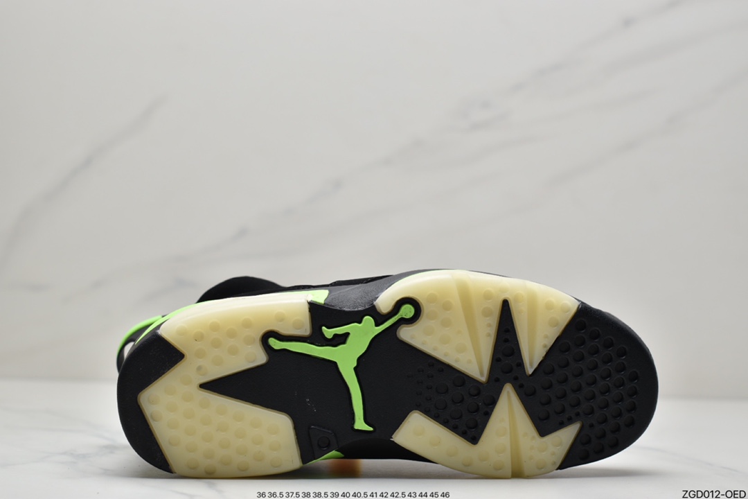 290  Air Jordan 6 “DMP” Retro黑绿象征着低调奢华CT8529-003