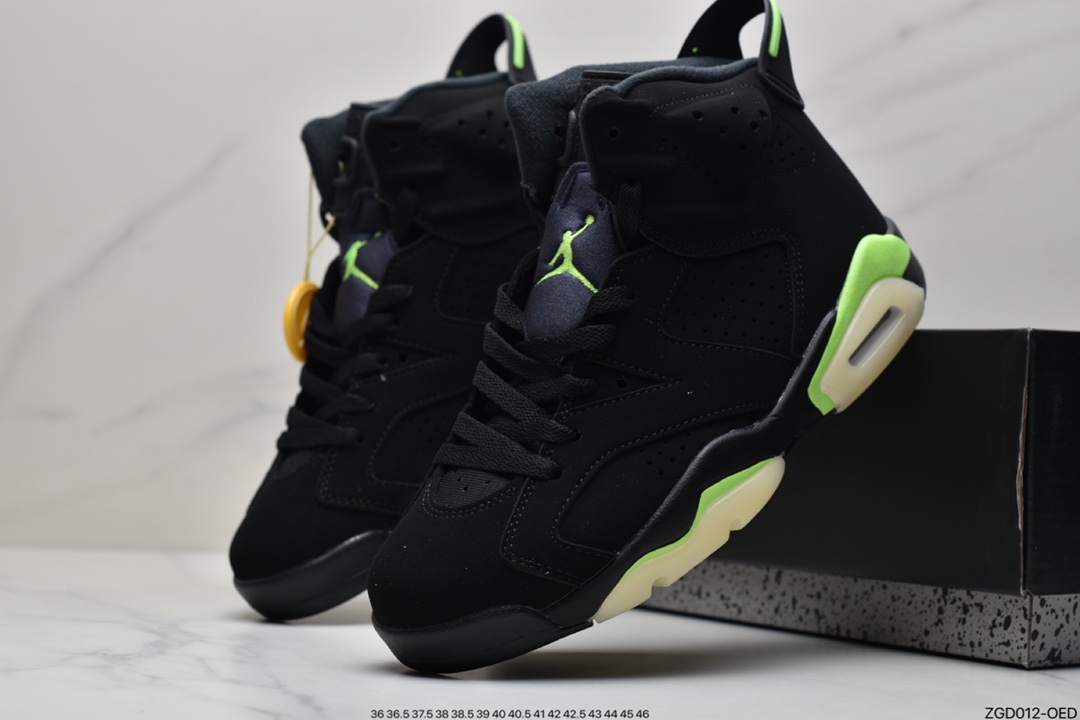 290  Air Jordan 6 “DMP” Retro黑绿象征着低调奢华CT8529-003