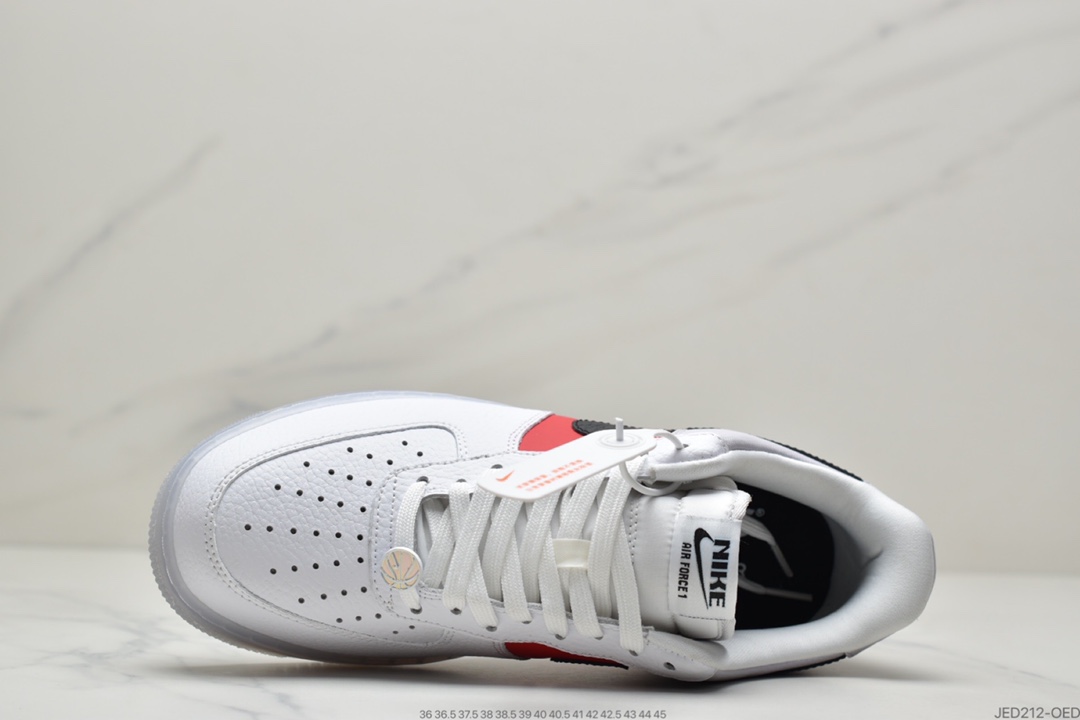 150 耐克Nike Air Force 1 EMB AF1 胭脂黑白红水晶底空军板鞋 CT2295-110-莆田鞋,莆田鞋货源,高仿鞋,高仿鞋货源,安福档口,莆田高仿鞋,莆田鞋批发,高仿鞋批发,莆田高仿运动鞋,高仿运动鞋,莆田运动鞋 150 耐克Nike Air Force 1 EMB AF1 胭脂黑白红水晶底空军板鞋 CT2295-110