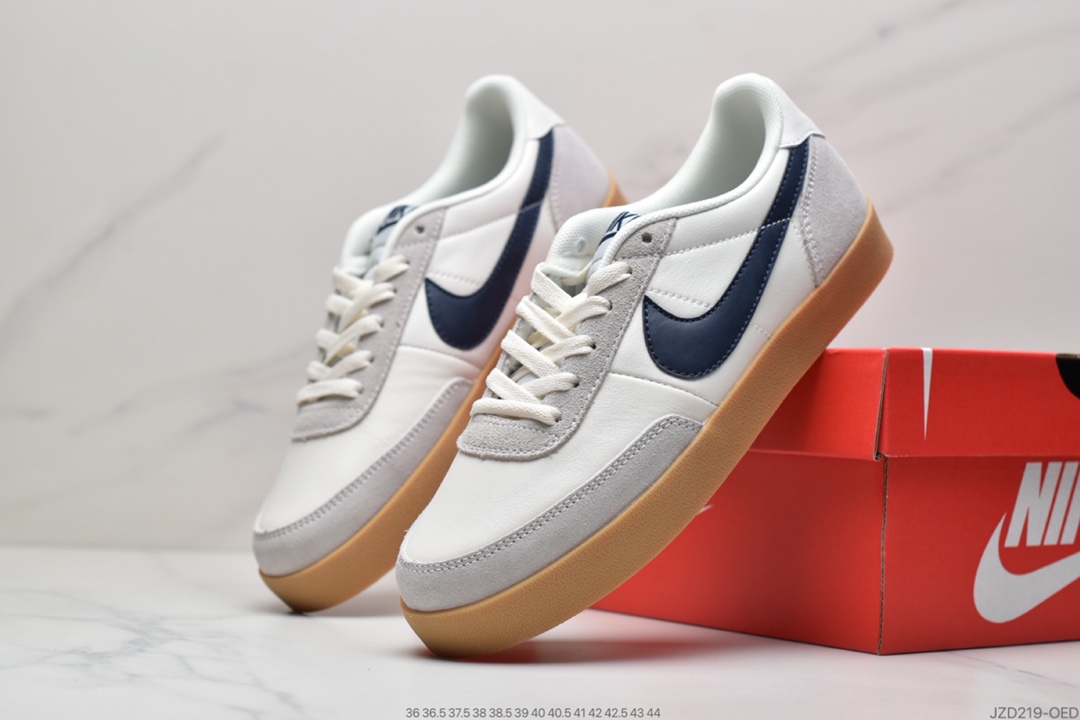 140 耐克复古板鞋J.Crew x Nike 联名 Killshot II Leather 采用米白色432997-111